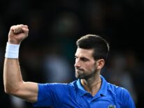 Djokovic, firme hacia los cuartos de final en París-Bercy