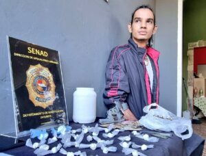 Capturan a “Luisinho”, conocido distribuidor de drogas de Carapeguá