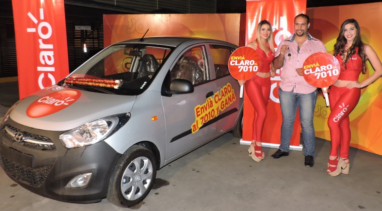Premiaron a clientes de Claro