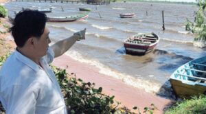 Coreanos desean plantar flores en playa de Areguá