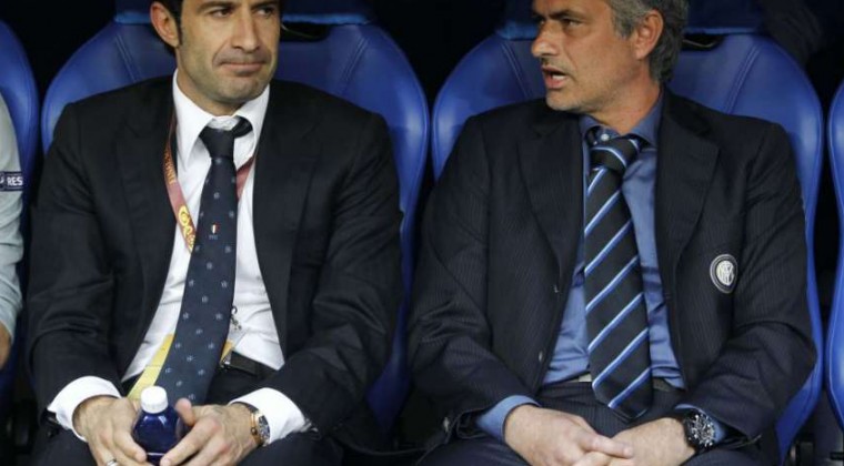 Mourinho apoya a Figo para presidir la FIFA