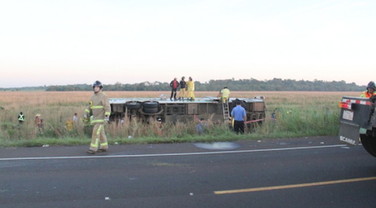 Accidente fatal: confirman nombres de los 8 fallecidos