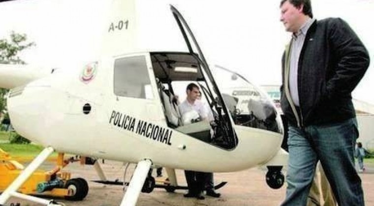 Helicóptero caído se compró en la era Filizzola
