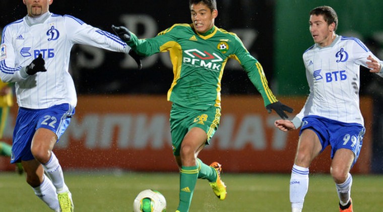 Lorenzo Melgarejo le da el empate al Kuban