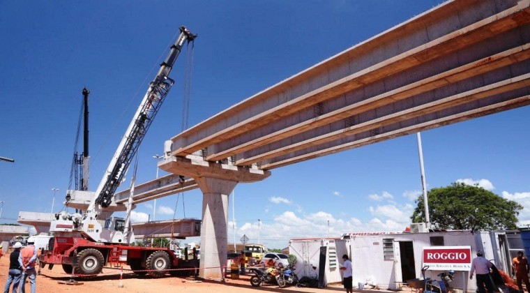 Avanza construcción de viaducto de desvío a Puente Remanso