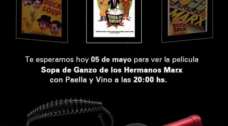 Cine Musa: paella, películas clásicas y una copa de vino