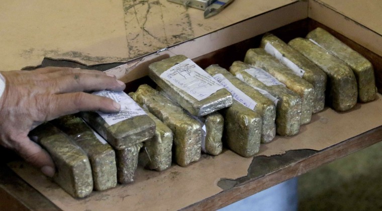 Los 36 lingotes analizados por INTN tienen 6% de oro