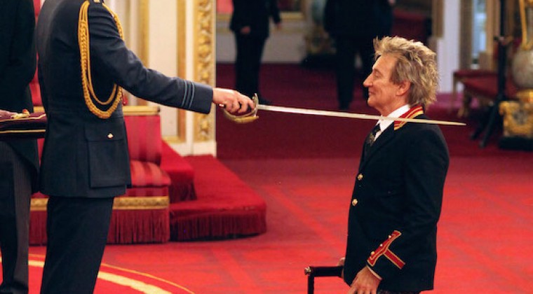 El imperio británico nombra a Rod Stewart como “Excelentísimo Caballero”