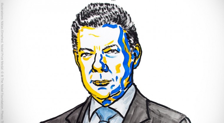 Nobel de Paz es ‘inestimable’ para proceso, dice Santos