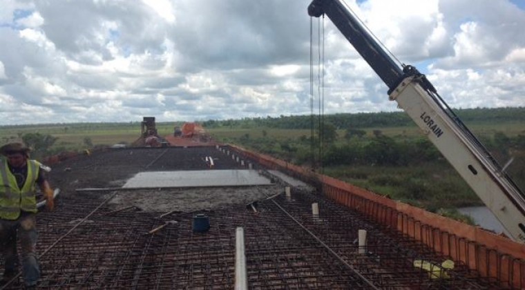 Avanzan obras de la ruta XI a Capitán Bado