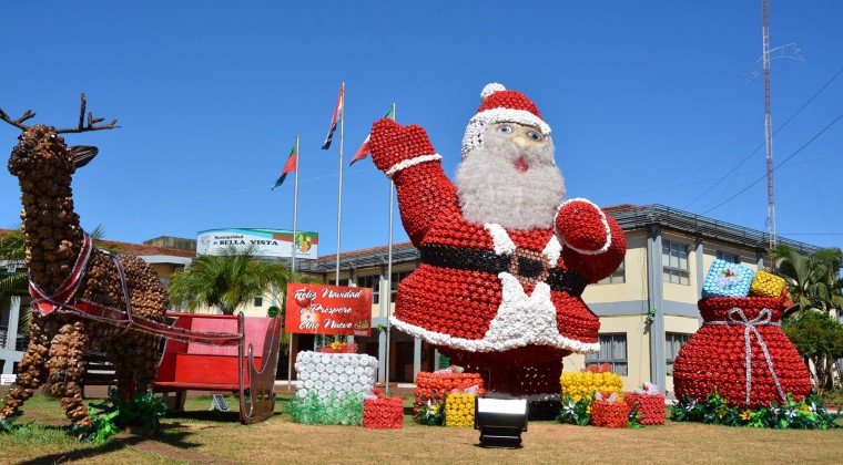 Bella Vista cautiva con su Navidad “reciclada”