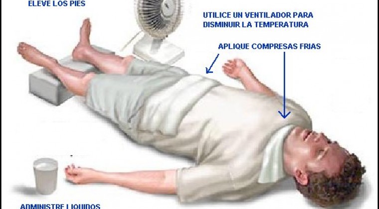 Sepa qué hacer ante un golpe de calor