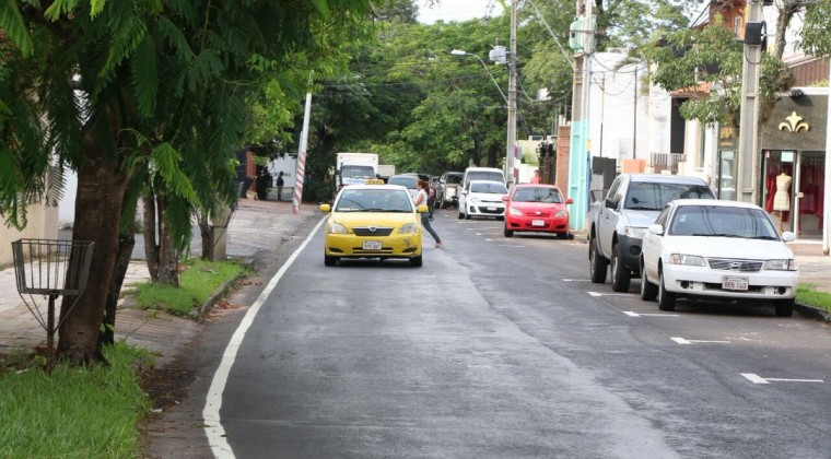 Habilitan recapado y señalización en Senador Long