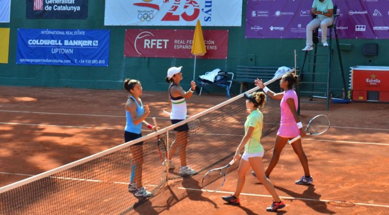 A la final en dobles en torneo de Barcelona