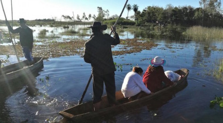 Inundaciones ‘golpean’ movimiento comercial en Pilar y bajan las ventas