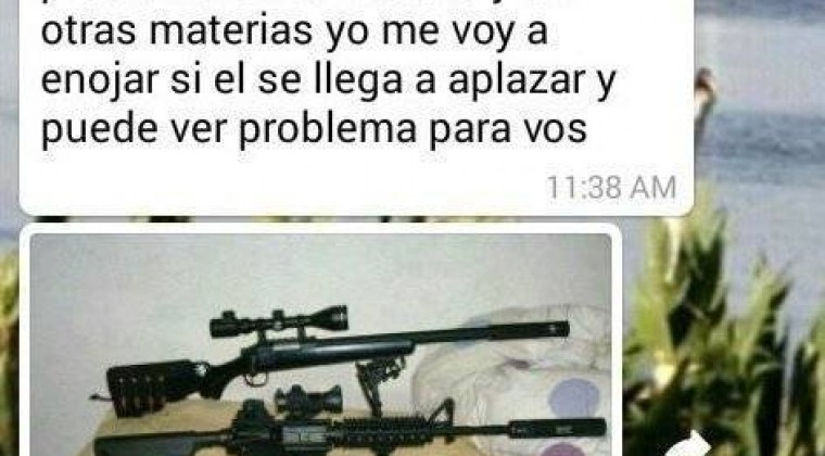 Amenaza vía WhatsApp: Fiscalía llega hasta el autor