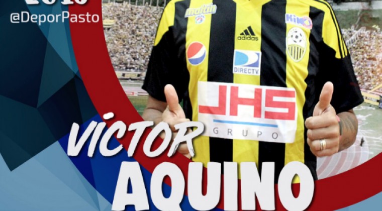 Víctor Aquino, artillería pesada para el Pasto