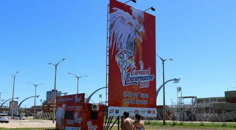 Encarnación se prepara para el carnaval