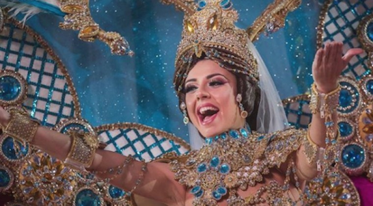 VIDEO | Aspirante española a Reina de Carnaval interpreta Recuerdos de Ypacaraí