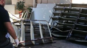 Colapsan estantes en el TSJE: hay seis funcionarios heridos