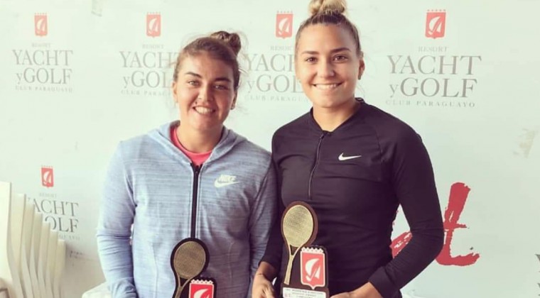 Camila Giangreco obtiene titulo en categoría dobles