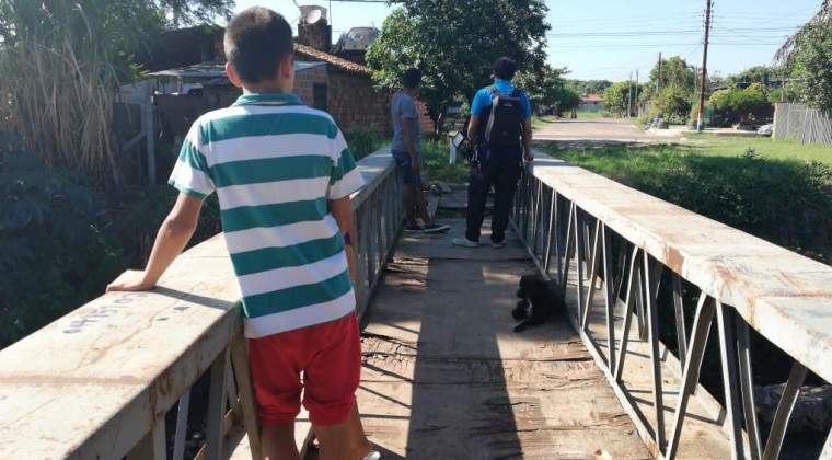 Diario HOY | Puente en mal estado deja sin paso a vecinos de San Lorenzo