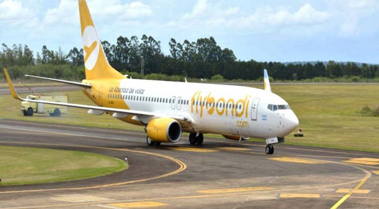 Empresa low cost sigue con vuelos normales a Argentina, pese al paro en ese país