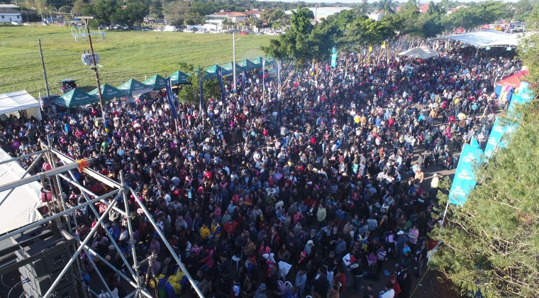 Cerca de 50.000 personas se congregaron en ‘la República’ para participar del “Kure Luque Ara”