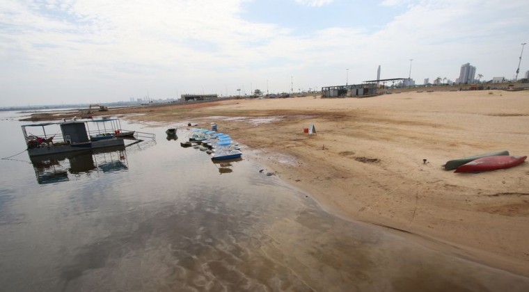 Tras inundaciones, ahora Río Paraguay sufre bajante: altura llega a 1 metro y se encienden las alarmas