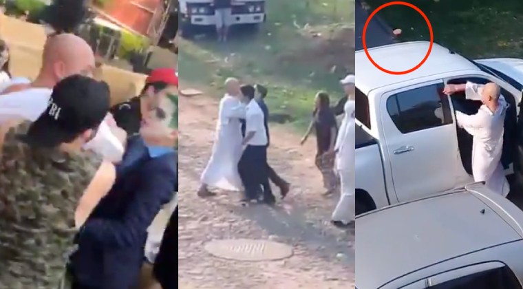 VIDEO | Hijastro de diputado, a los golpes y pedradas tras fiesta de Halloween