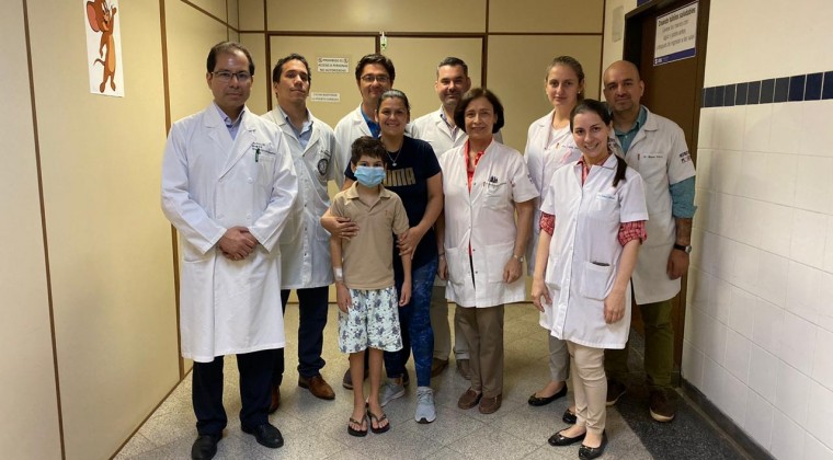 Paciente de 3 años necesita un padrino para acceder a trasplante renal que le salve la vida