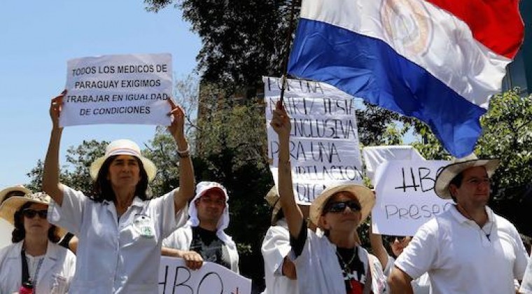 Médicos y policías piden algo similar a presentismo y otros lastres de contratos estatales