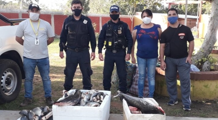 Ayolas: tras decomiso, pescados fueron donados a hogar de ancianos