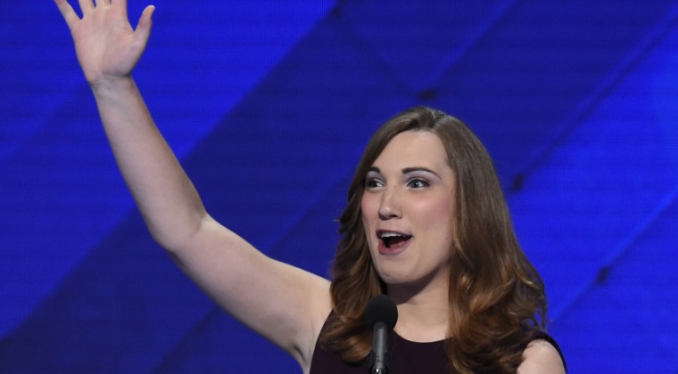 Sarah McBride, la primera senadora estatal trans de la historia de EE.UU.