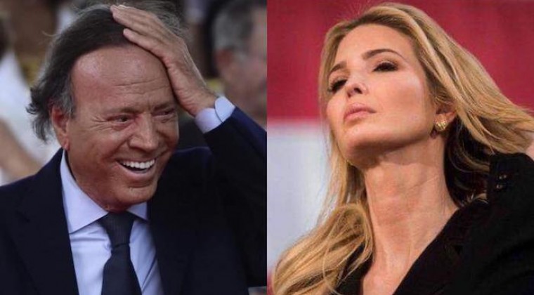 Ivanka Trump paga 31 millones de dólares por lote de Julio Iglesias en EEUU