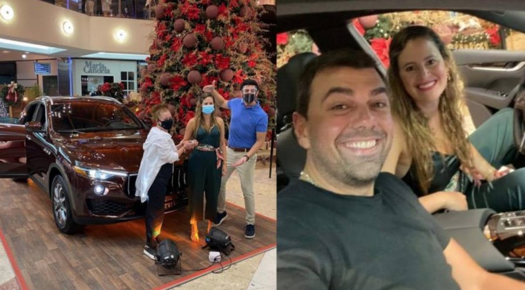 Sorteo denunciado: shopping retira camioneta que ganó esposa de Marco Trovato