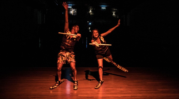 Última función de la obra teatral “Se derrite”