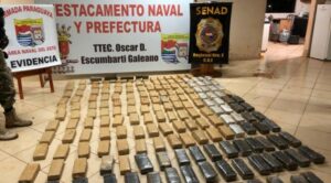 Incautan más de 186 kilos de marihuana prensada en Ciudad del Este