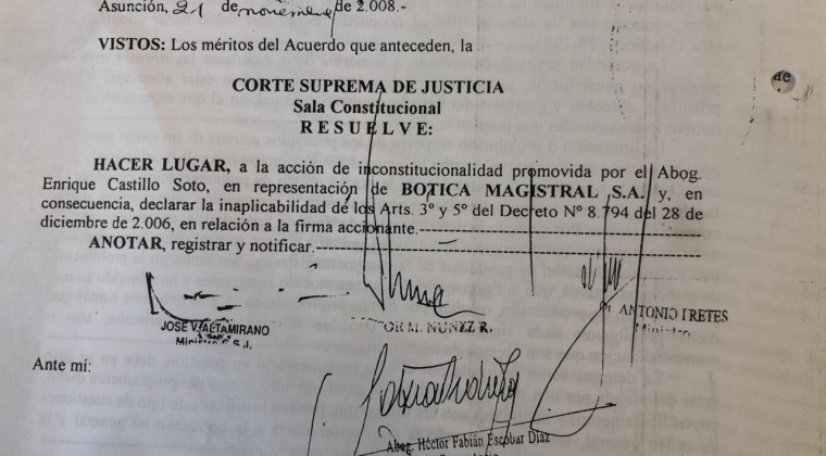 Casas de preparados magistrales operan con laxos controles y gracias a medida de la Corte