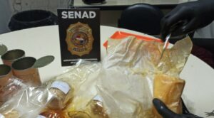 Senad incautó marihuana oculta en encomiendas provenientes de EEUU