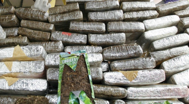Brasil decomisa récord de 36 toneladas de marihuana en frontera con Paraguay