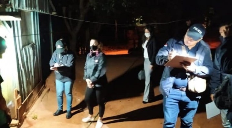 Frustrado allanamiento en busca de un presunto feminicida en Caaguazú
