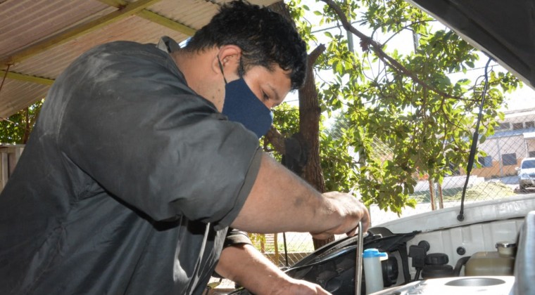 Una segunda oportunidad: Montó un taller mecánico tras las rejas