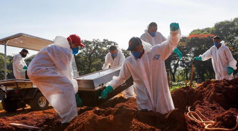Brasil supera las 580.000 muertes por COVID-19