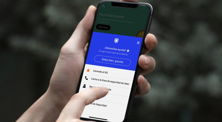 Uber reitera compromiso con la seguridad y recuerda cuáles son las funciones de la app