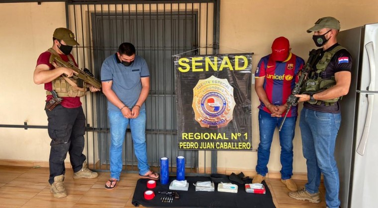 Incautan cocaína en un depósito, la droga estaba oculta en un motor viejo