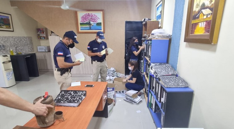Caso facturas falsas: Fiscalía realiza siete allanamientos e incautó evidencias