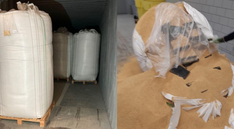 Droga incautada en Holanda se cargó en Paraguay, afirman desde Aduanas uruguayas
