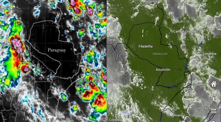 Llueve en toda la región, menos en Paraguay: el fenómeno domo