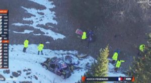 Susto en el Rally de Montecarlo